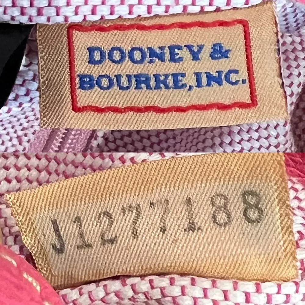 Dooney and Bourke Dillen Zipper Pocket Small Hobo Bag Pink Handbag Purse
